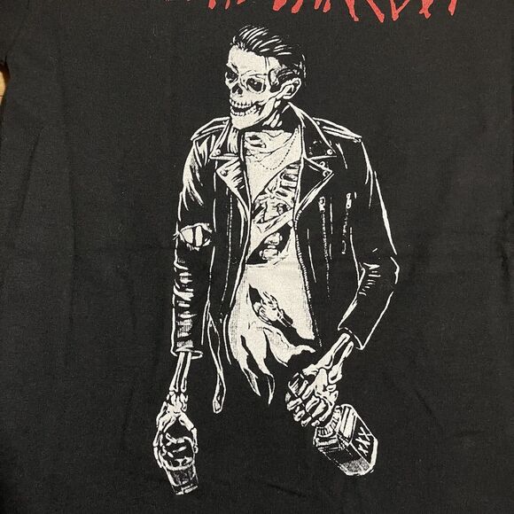 G Eazy When It's Dark Out 2016 Tour T-Shirt Men’s Size Small Skeleton Graphic - Picture 3 of 8